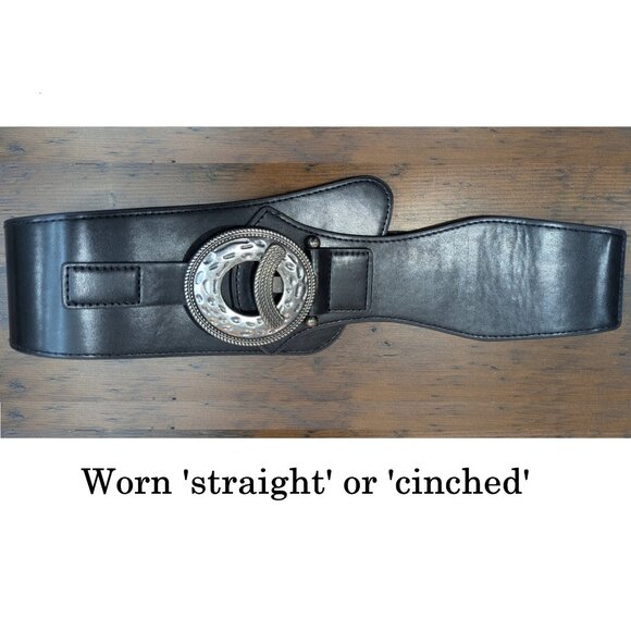 Unbranded belt PU leather color black - Picture 2 of 7